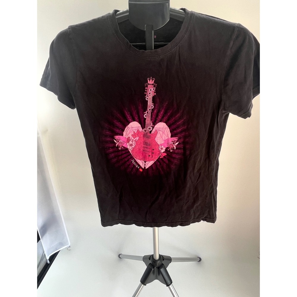 Hard Rock Cafe London Shakira Signature Series 23 Graphic T-Shirt Black Large